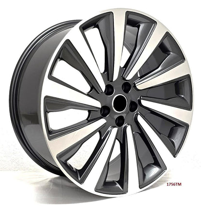 24" wheels for RANGE ROVER FULL SIZE P550e AWD (2024 MODEL) 5x120 24x10"