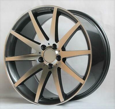 19'' wheels for Mercedes C250 LUXURY 2012-14 staggered 19x8.5/9.5"