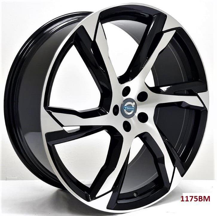 22'' wheels for VOLVO XC90 T8 PLUG-IN HYBRID 2016 & UP 22x9 5x108 PIRELLI TIRES