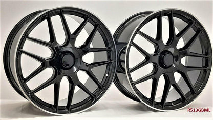 22'' wheels for Mercedes S550 STANDARD, SPORT 2007-13 staggered (22x9/10")5x112