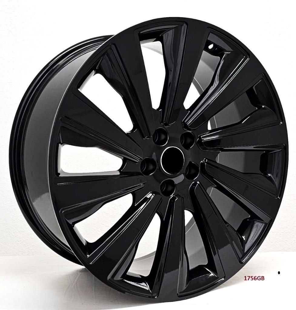 23" wheels for RANGE ROVER FULL SIZE P530 AUTOBIOGRAPHY (2023 & UP) 5x120 23x10"