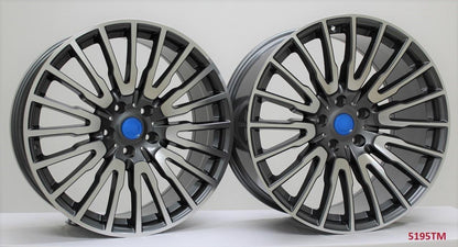 20'' wheels BMW 750i,750Li,750i X-DRIVE 2009-15 5x120 20x8.5/10 PIRELLI TIRES