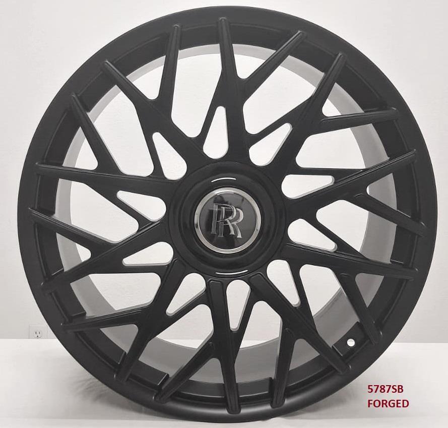 23'' FORGED wheels for ROLLS ROYCE CULLINAN 2019 TO 2023 23x10 CONTINENTAL TIRES