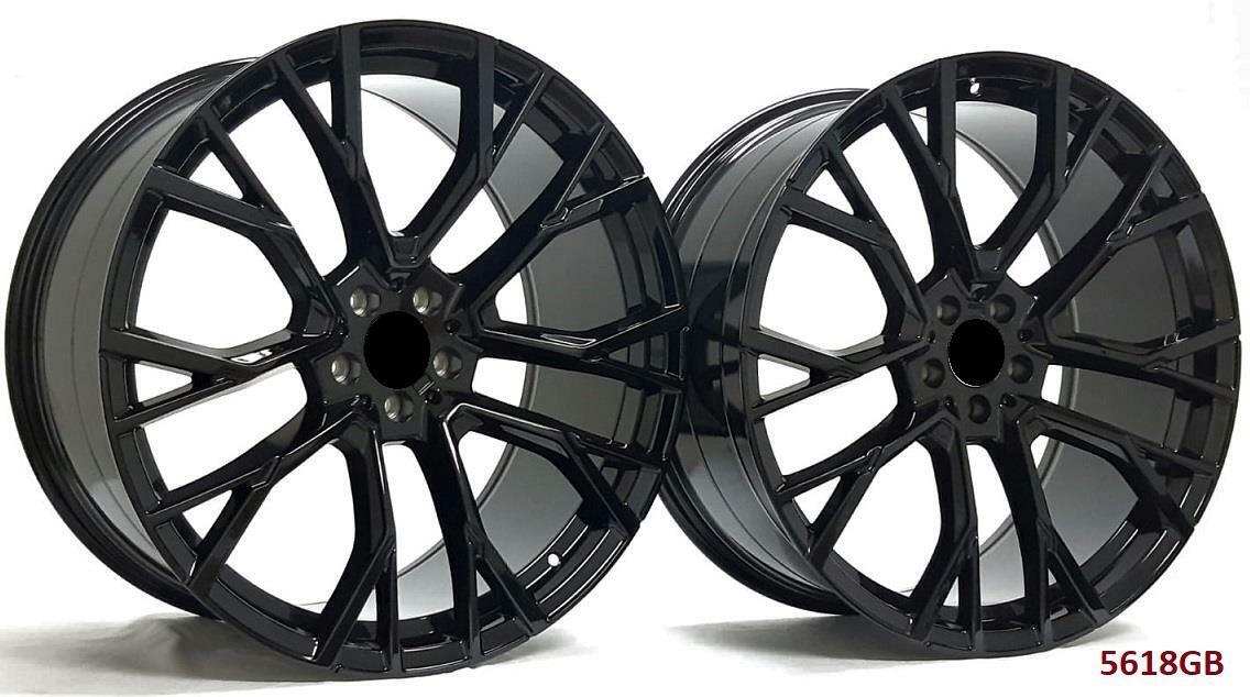 22'' wheels for BMW X6 X Drive 50i Base 2013-19 5x120 22x9.5/22x10.5"