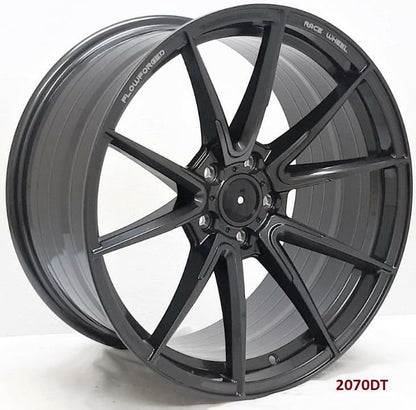 19" Flow-FORGED WHEELS FOR INFINITI G37 SEDAN 2009-2013 STAGGERED 19x8.5/9.5"