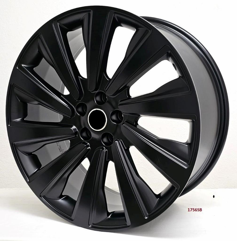 23" wheels for RANGE ROVER FULL SIZE P530 AUTOBIOGRAPHY (2023 & UP) 5x120 23x10"