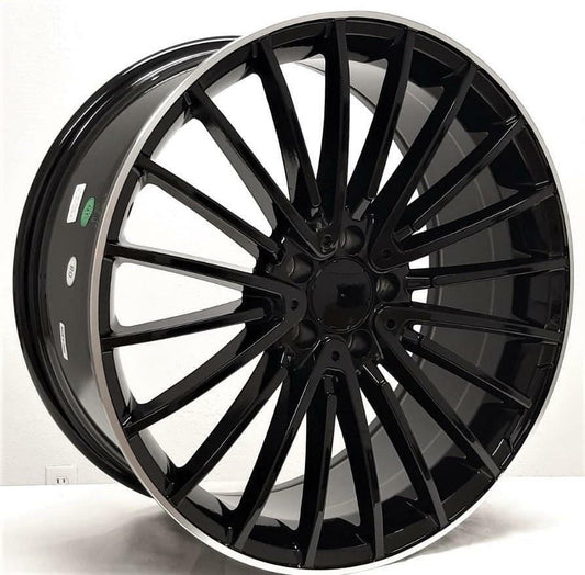 22'' wheels for Mercedes S550 STANDARD, SPORT 2007-13(staggered 22x9/10.5")5x112