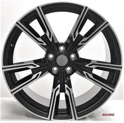 20'' wheels for BMW X6 S Drive 40i 2020 & UP (20x10/20x11") 5x112 PIRELLI TIRES