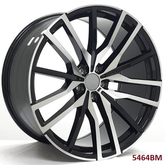 22'' wheels for BMW X5 S Drive 40i 2020 & UP 5x112 (22x9.5/10.5)