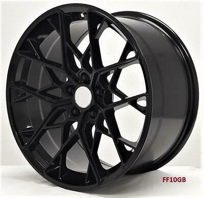 19" WHEELS FOR INFINITI G37 SEDAN 2009-2013 STAGGERED 19x8.5/9.5" 5X114.3