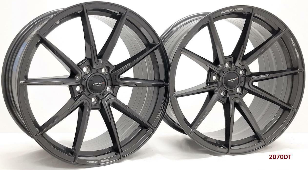 19" Flow-FORGED WHEELS FOR INFINITI G35 SEDAN COUPE 2003-08 STAGGERED 19x8.5/9.5