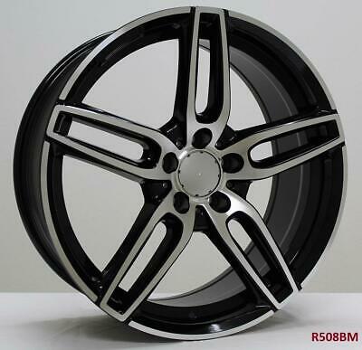 18'' wheels for Mercedes C300 4MATIC LUXURY 2015 & UP staggered 18x8/9"