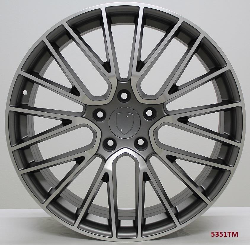 21'' wheels for PORSCHE CAYENNE BASE 2009-18 21X9.5 5x130 PIRELLI TIRES