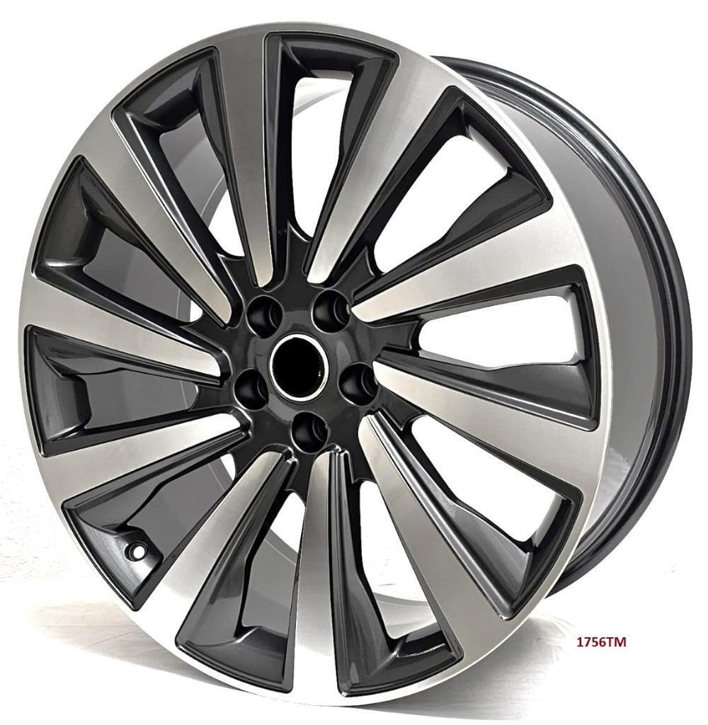 23" wheels for RANGE ROVER FULL SIZE P550e AWD (2024 MODEL) 5x120 23x10"