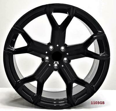 22'' wheels for BMW X6 S Drive 35i Base 2015-19 22x9.5/10.5" 5x120