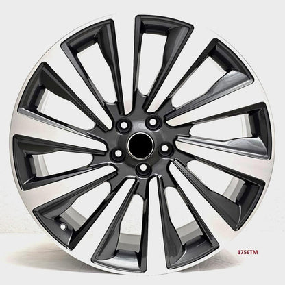 24" wheels for RANGE ROVER FULL SIZE P530 AUTOBIOGRAPHY (2023 & UP) 5x120 24x10"