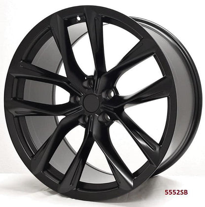 22" wheels fits TESLA MODEL S 70, 70D, P90D 2016 staggered 22x9"/10 PIRELLI TIRE