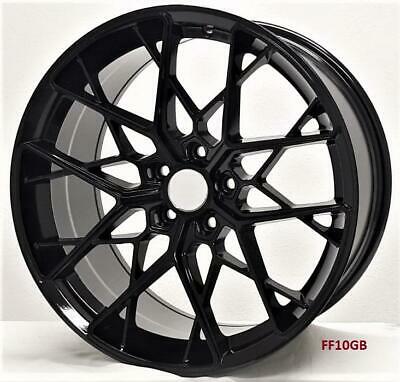 19" WHEELS FOR HYUNDAI GENESIS COUPE 2010-16 STAGGERED 19x8.5/9.5" 5X114.3