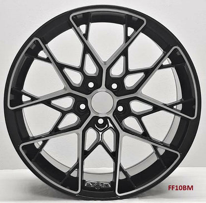 19" Flow-FORGED WHEELS FOR Audi A4 S4 2004 & UP 19x8.5" 5x112