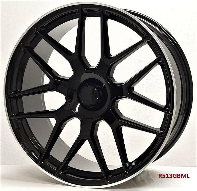 22'' wheels for Mercedes S65 2008-13 staggered (22x9/10")5x112