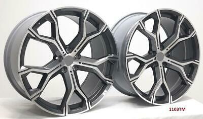 22'' wheels for BMW X6 X Drive 50i M performance 2013-19 22x9.5/10.5" 5x120