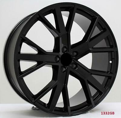 22'' wheels for AUDI Q7 3.0 PRESTIGE 2017 & UP 5x112 22x9.5 +25mm