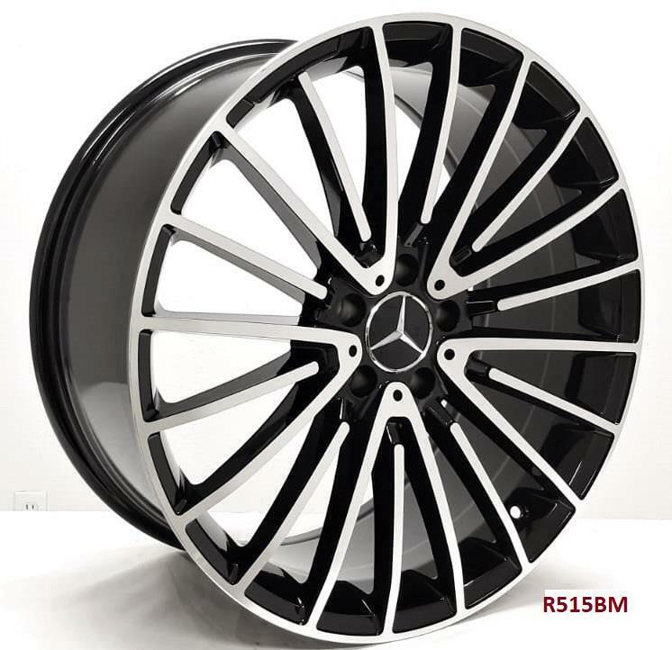 22'' wheels for Mercedes S550 SEDAN, 4MATIC 2014-17 staggered(22x9/10.5")5x112