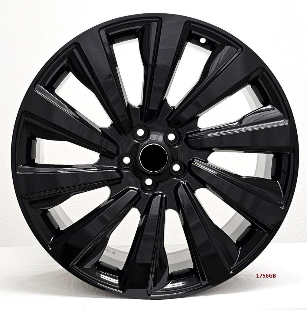 23" wheels for RANGE ROVER FULL SIZE P530 AUTOBIOGRAPHY (2023 & UP) 5x120 23x10"