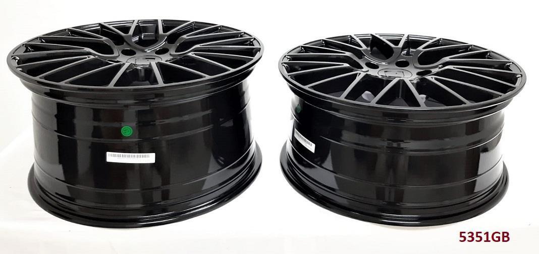 22'' wheels for PORSCHE PANAMERA S E HYBRID 2011 & UP 22X10"/22X11.5" 5x130