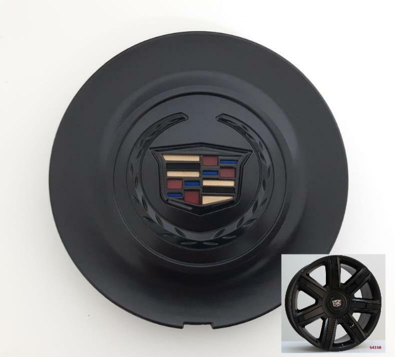 CENTER CAP FOR CADILLAC ESCALADE SATIN BLACK (1 PIECE)