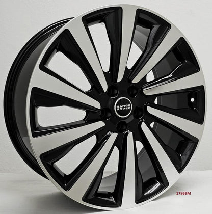 23" wheels for RANGE ROVER FULL SIZE P530 AUTOBIOGRAPHY (2023 & UP) 5x120 23x10"