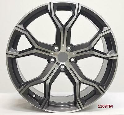 22'' wheels for BMW X6 S Drive 35i Base 2015-19 22x9.5/10.5" 5x120