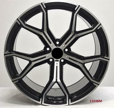 22'' wheels for BMW X6 S Drive 35i Base 2015-19 22x10/11" 5x120