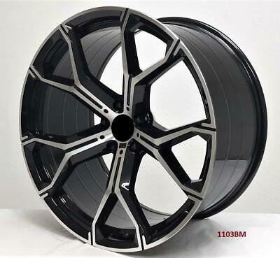 22'' wheels for BMW X5 S Drive 35i Base luxury M Sport X line 2014-18 5x120