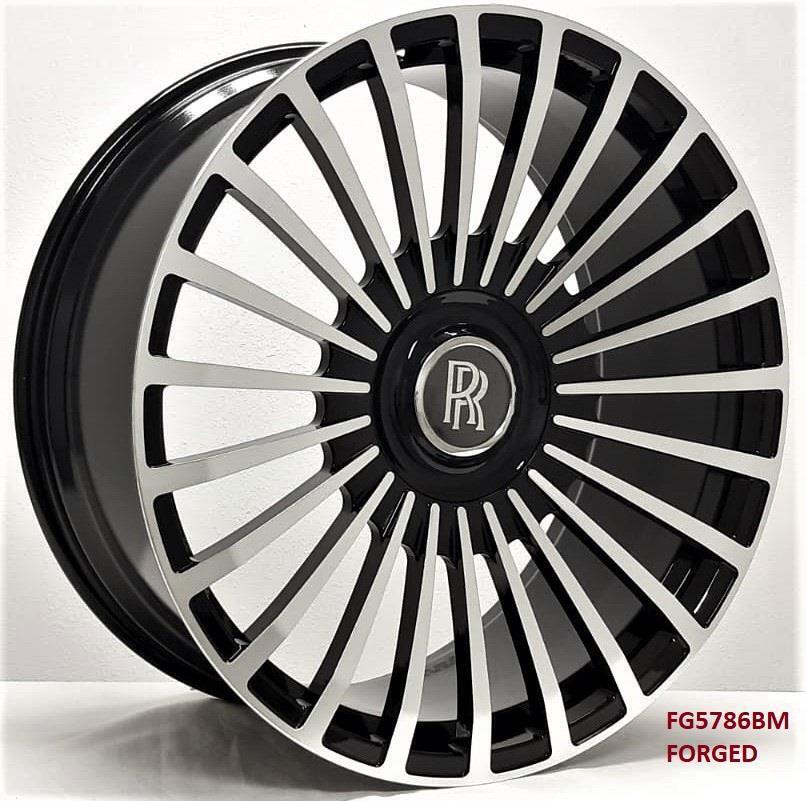 24'' FORGED wheels for ROLLS ROYCE PHANTOM 2018 TO 2022 24x10 PIRELLI TIRES