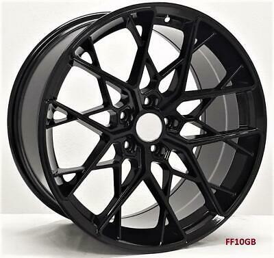 19" WHEELS FOR HYUNDAI GENESIS COUPE 2010-16 STAGGERED 19x8.5/9.5" 5X114.3