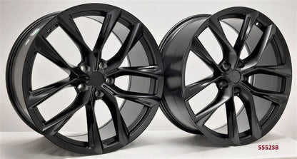 22" wheels fits TESLA MODEL S P85 2013-15 (staggered 22x9"/22x10") PIRELLI TIRES