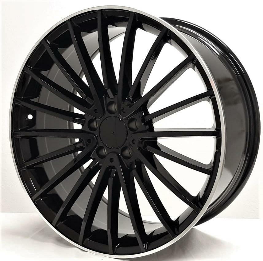 22'' wheels for Mercedes S500 4MATIC SEDAN 2021 & UP (staggered 22x9/10.5")5x112