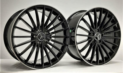 22'' wheels for Mercedes S65 2008-13 (staggered 22x9/10.5")5x112