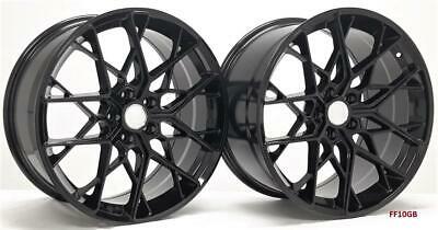 19" WHEELS FOR INFINITI G35 SEDAN COUPE 2003-08 STAGGERED 19x8.5/9.5" 5X114.3