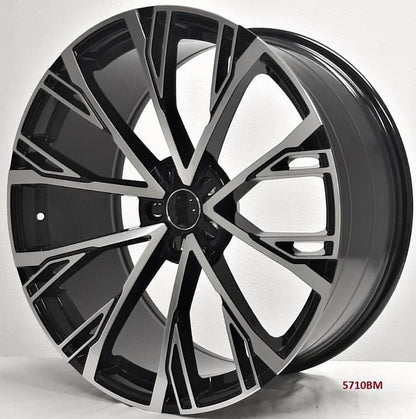 22'' wheels for AUDI Q8 3.0 PREMIUM PLUS 2019 & UP 22x9.5 5x112 +31MM