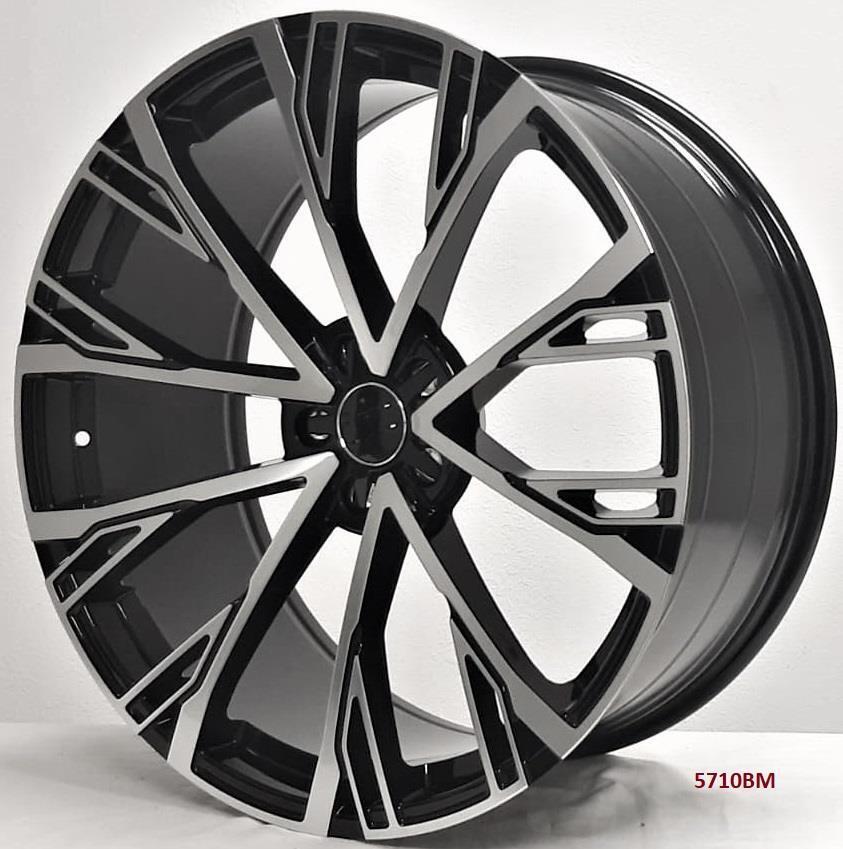 22'' wheels for Audi e-TRON PREMIUM PLUS QUATTRO 2019 & UP 5x112 22x9.5 +20MM