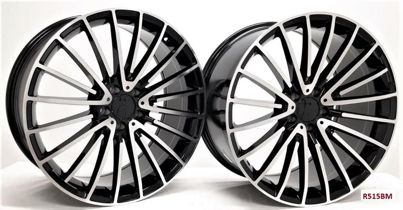 22'' wheels for Mercedes S550 SEDAN, 4MATIC 2014-17 staggered(22x9/10.5")5x112