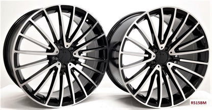 22'' wheels for Mercedes S550 STANDARD, SPORT 2007-13 staggered(22x9/10.5")5x112