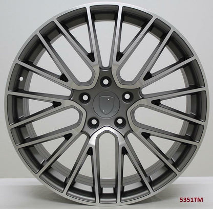 20'' wheels for PORSCHE S CAYENNE E-HYBRID 2017 & UP 20X9"/20X10.5" PIRELLI TIRE