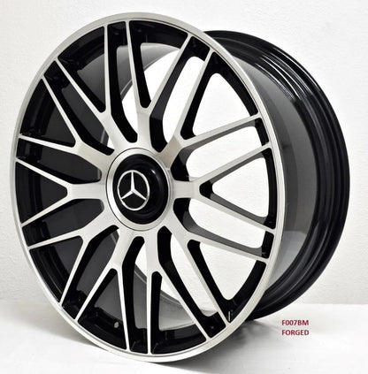 22'' FORGED wheels for Mercedes S550 SEDAN, 4MATIC 2014-17 (22x9/10.5") 5x112