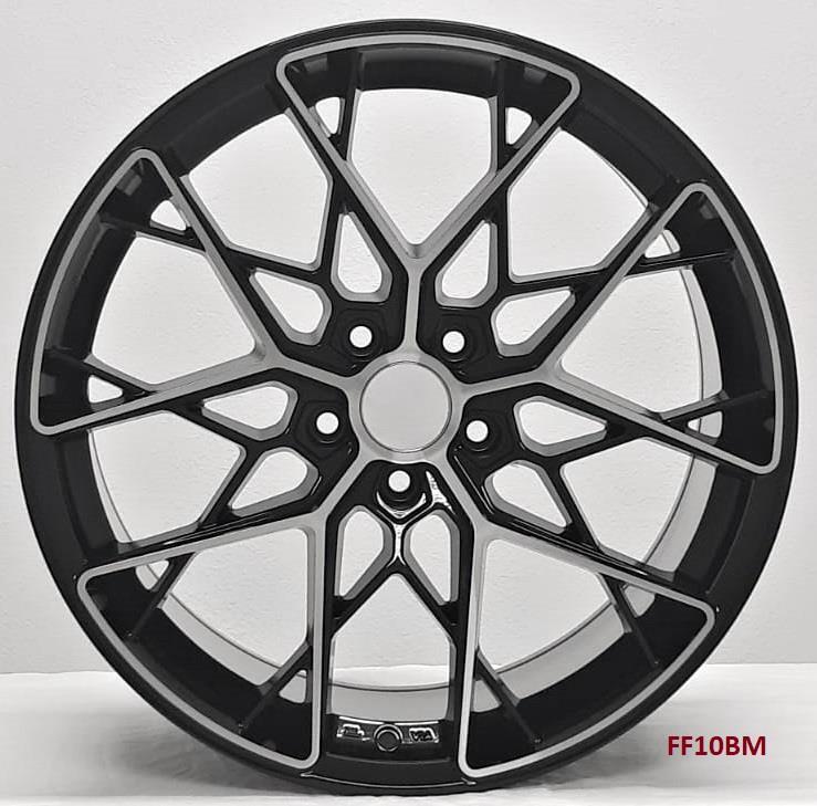 19'' flow-FORGED wheels for BMW 330i Sedan 2019 & UP 19x8.5/9.5 CONTINENTAL TIRE