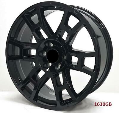 22" WHEELS FOR TOYOTA FJ CRUISER TRD 2008 TO 2014 (6x139.7) 22x9 +15mm