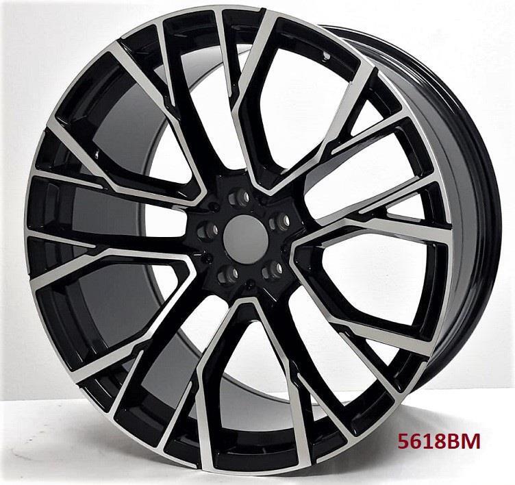 22'' wheels for BMW X6 S Drive 35i X-line 2015-18 22x9.5/10.5" PIRELLI TIRES