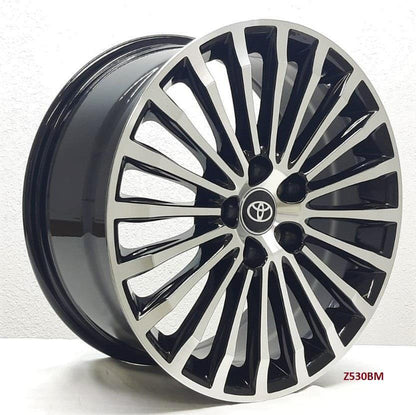 18'' wheels for TOYOTA CAMRY L, LE, SE, XLE, XSE 2012 & UP 5x114.3 18X8